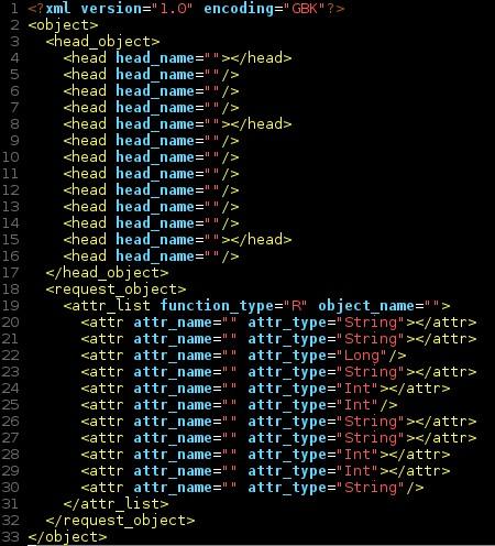 排版后的xml